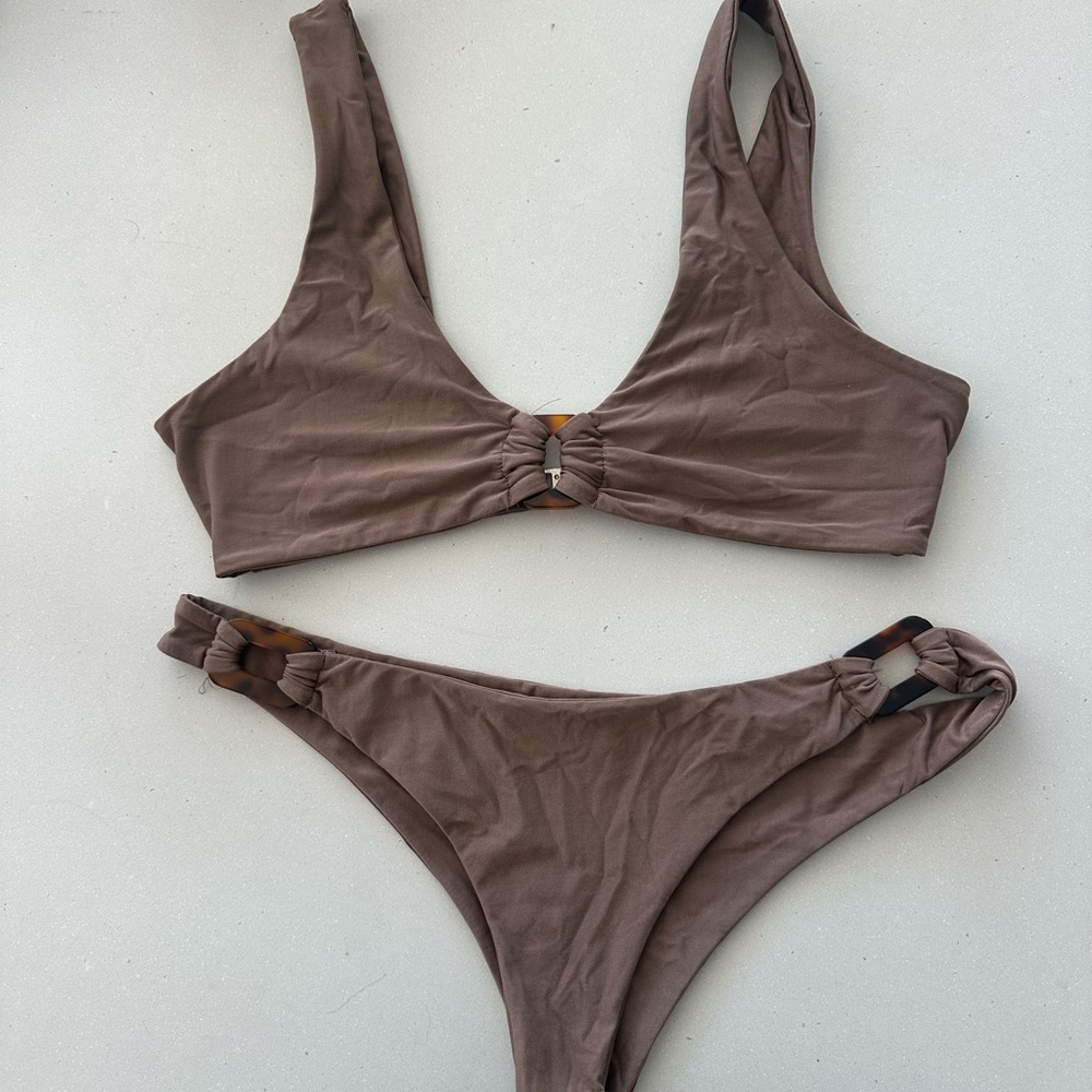 Poema Swim Brown Bikini